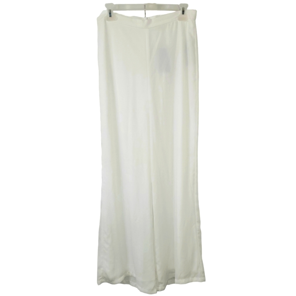 White Wide Leg Pants From Guess - Picture 5 of 7